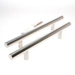 Intersteel deurgrepen t-vorm 500x70x25 hart op hart 300, Doe-het-zelf en Verbouw, Hang- en Sluitwerk, Ophalen of Verzenden, Nieuw