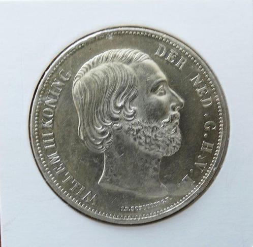 Nederland. Willem III. 2 1/2 Gulden 1870 (Zonder, Postzegels en Munten, Munten | Nederland