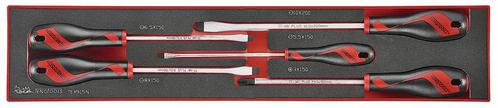 Schroevendraaierset Plat-Ph Foamx4 tray 5 delig Teng Tools, Doe-het-zelf en Verbouw, Gereedschap | Handgereedschap, Ophalen of Verzenden