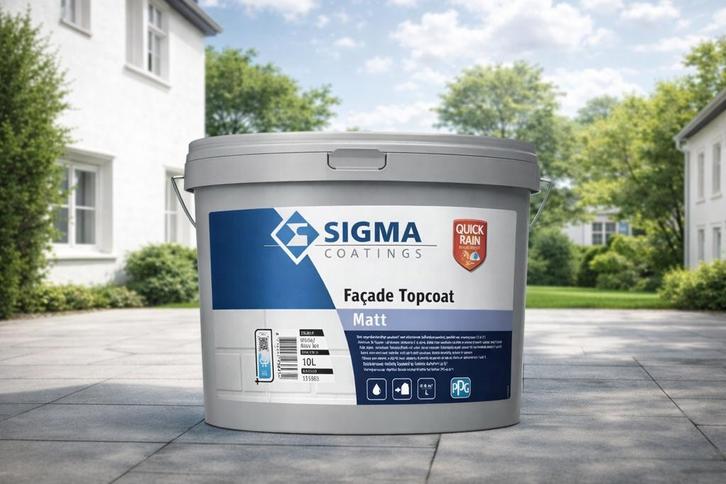 Facade Topcoat Matt 10 liter, Doe-het-zelf en Verbouw, Verf, Beits en Lak, Nieuw, Ophalen of Verzenden