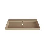 Wastafel Gliss Design Lako 100 cm Zonder Kraangat Mat, Ophalen of Verzenden, Nieuw
