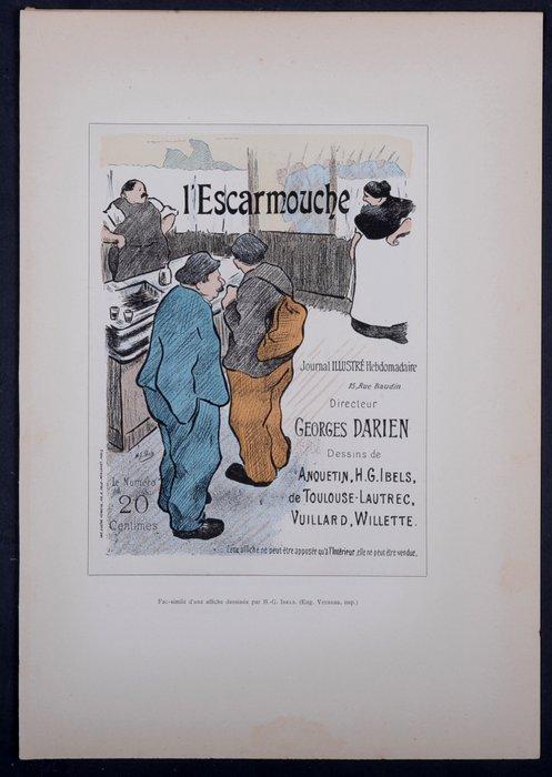 Henri-Gabriel Ibels (1867-1936) - LEscarmouche, Antiek en Kunst, Kunst | Designobjecten