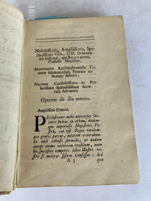 Wilhelmi Ten Rhyne - Dissertatio de Arthritide; Mantissa, Antiek en Kunst, Antiek | Boeken en Bijbels
