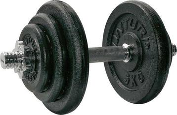 Tunturi Dumbell Gietijzer totaal 20kg - Halterset met beschikbaar voor biedingen