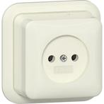 Gira wandcontactdoos zonder RA opbouw creme - 447010, Ophalen of Verzenden, Nieuw