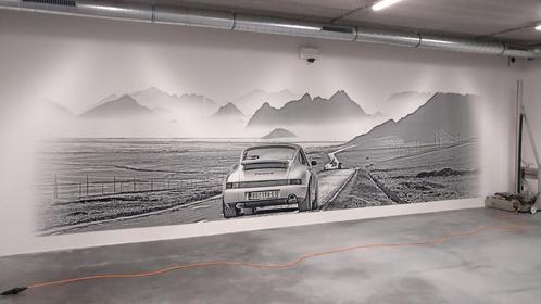 Autoliefhebbers: Auto-muurprint bij je thuis of je bedrijf!, Antiek en Kunst, Kunst | Schilderijen | Modern