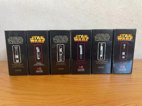 Star Wars - Lot of 6 official replica lightsabers - Master, Verzamelen, Film en Tv