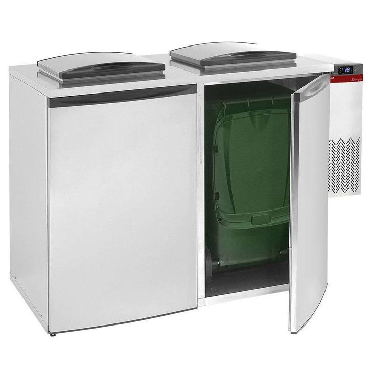 Afvalbakkoeler | REFRIBOX | Dubbel (2x 240L-Container) |, Zakelijke goederen, Horeca | Keukenapparatuur, Nieuw in verpakking, Verzenden