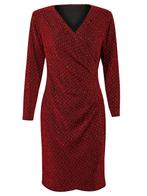 Jurk Glitter Rood, Verzenden, Nieuw