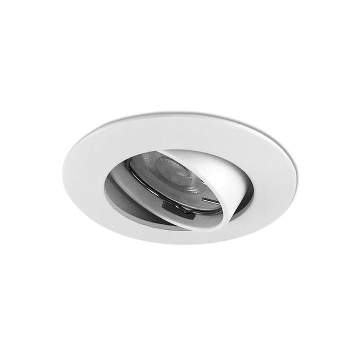 Spotje wit 63 mm | Kleine zaagmaat | Inbouwspot LED, Huis en Inrichting, Lampen | Spots, Plafondspot of Wandspot, Nieuw, Metaal of Aluminium