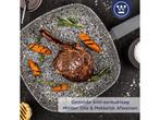 Westinghouse Grillpan - Ø 28 cm - Grijs Graniet - Geschikt, Huis en Inrichting, Verzenden, Nieuw