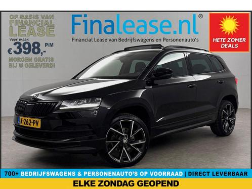 Škoda Karoq 1.5 TSI ACT 150PK Sportline Business DSG €398pm, Auto's, Skoda, Lease, Automaat, SUV of Terreinwagen, Benzine, Zwart