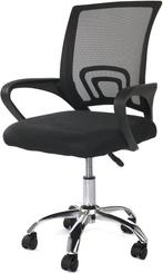Ergonomische Stoel Zwart Mesh | Premium | OP=OP, Huis en Inrichting, Banken | Bankstellen, Eenpersoons, Minder dan 75 cm, Hoekbank