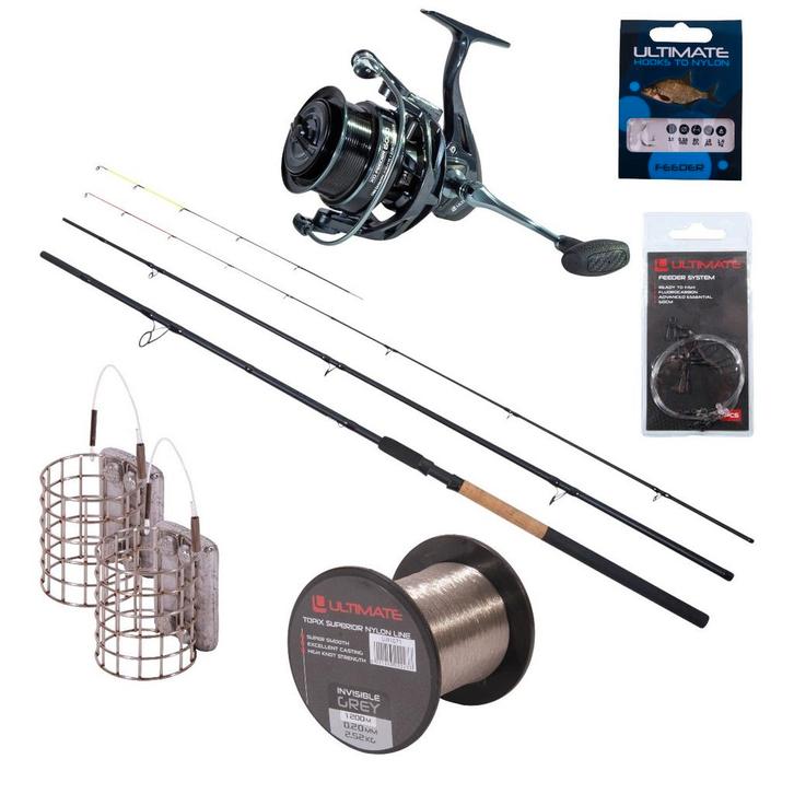 Ultimate River Raid Feeder Set 4.20m 200g, Watersport en Boten, Hengelsport | Algemeen, Nieuw, Verzenden