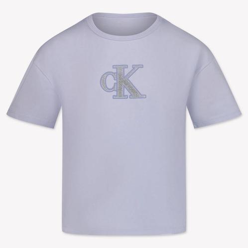 -2% Calvin Klein  Calvin Klein Kinder meisjes t-shirt in  ma, Kinderen en Baby's, Kinderkleding | Maat 116, Nieuw, Verzenden