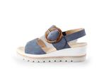 Gabor Sandalen in maat 37 Blauw | 10% extra korting, Gabor, Sandalen of Muiltjes, Zo goed als nieuw, Verzenden