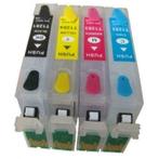 Hervulbare Cartridges voor T1281 T1282 T1284 T1284, Ophalen of Verzenden, Nieuw, Epson