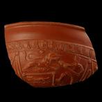 Oud-Romeins Gladiatorenscène op een Terra Sigillata-fragment