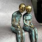 sculptuur, Sooka Interior - Bronze sitting couple -, Antiek en Kunst