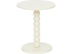 Veiling - Atmosphera Chamlo witte bijzet tafel, Huis en Inrichting, Tafels | Sidetables, Nieuw