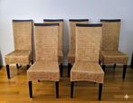 Eetkamerstoel - Teak - Set van zes stoelen, Antiek en Kunst