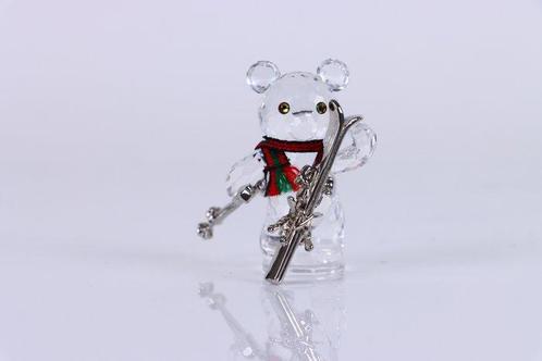 Figuur - Swarovski - Kris Beer met Skis (Boxed +, Antiek en Kunst, Curiosa en Brocante