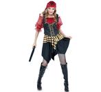 Piraten jurkje - rood, Hobby en Vrije tijd, Nieuw, Feestartikel, Verzenden