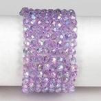 Corsage Polscorsage-armband Classic Clear Lila, Ophalen of Verzenden, Nieuw