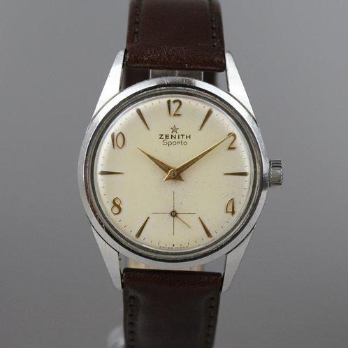 Zenith - Sporto - Zonder Minimumprijs - Heren - 1960-1969, Sieraden, Tassen en Uiterlijk, Horloges | Antiek