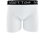 Boxershort - SQOTTON® - Basic - Wit, Kleding | Heren, Ondergoed, Verzenden
