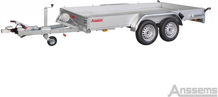 Anssems Autotransporter AMT 3000kg 507×200, Auto diversen, Aanhangers en Bagagewagens, Ophalen of Verzenden