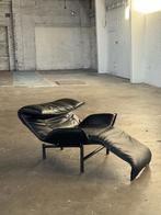 Cassina Veranda Lounge Chair | Leer (NIEUWSTAAT), Huis en Inrichting, Zitstoel ligstoel stoel Chaise Lounge Ottomane Zit Zetel