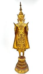 Bouddha - Rama III - Rattanakosin - 19th c. - Beeld -, Antiek en Kunst