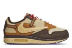Nike Air Max 1 Travis Scott Cactus Jack Baroque Brown • 43, Kleding | Heren, Schoenen, Ophalen of Verzenden, Nieuw, Nike, Sneakers of Gympen
