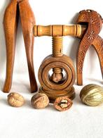 Vier unieke en originele Notenkrakers - Notenkraker - Hout &