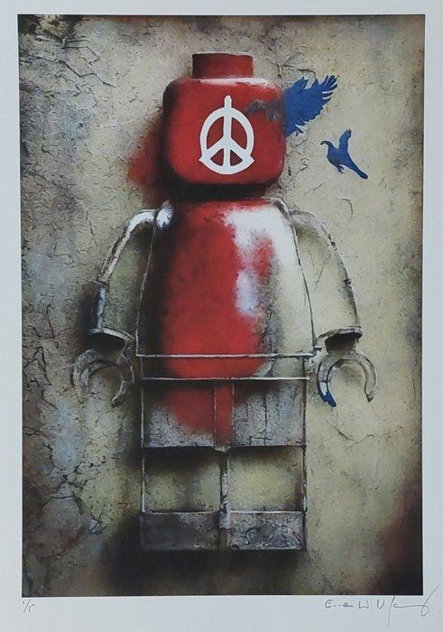 Emma Wildfang - Lego man - Peace - Icons as Still Life -, Kinderen en Baby's, Speelgoed | Duplo en Lego