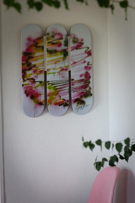 TANC (1979) - Skateboard Signed TANC DeckOn · No Reserve, Antiek en Kunst, Kunst | Designobjecten