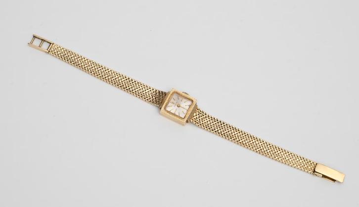 Een 14k geelgouden ZentRa dameshorloge (1960), Sieraden, Tassen en Uiterlijk, Horloges | Dames, Nieuw