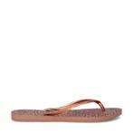 Havaianas Slim Animal slippers voor dames in het Rose goud, Slippers, Overige kleuren, Verzenden, Nieuw