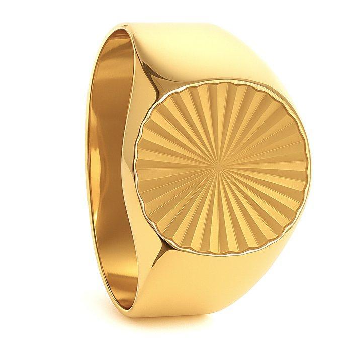 Ring - 18 karaat Geel goud, Sieraden, Tassen en Uiterlijk, Ringen