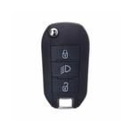 Peugeot 301 (2012-2018) klapsleutel, 3 knop remote, Nieuw, Ophalen