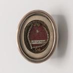 Kusreliek Heilige Anna - Messing - 1850-1900