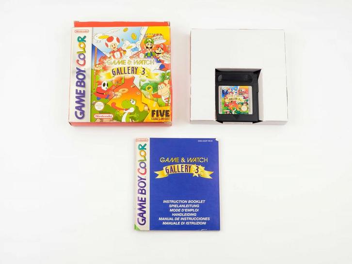 Game & Watch Gallery 3 [Gameboy Color], Spelcomputers en Games, Games | Nintendo Game Boy, Zo goed als nieuw, Ophalen of Verzenden