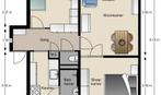 Te Huur 3 Kamer Appartement Bergkristalstraat In Nijmegen, Huizen en Kamers, Huizen te huur, Gelderland, Direct bij eigenaar, Nijmegen