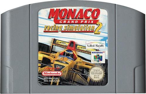 Monaco Grand Prix Racing Simulation 2 (losse cassette) (N..., Spelcomputers en Games, Games | Nintendo 64, Gebruikt, Verzenden
