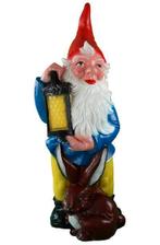Grote tuinkabouter met haas, Tuin en Terras, Tuinbeelden, Verzenden, Nieuw