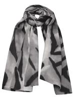Sjaal Zebra Grijs, Verzenden, Nieuw