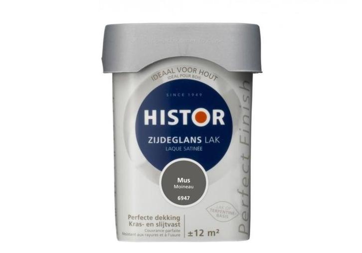 Histor Perfect Finish Zijdeglans - Loom 6939 - 0,75 liter, Doe-het-zelf en Verbouw, Verf, Beits en Lak, Lak, Overige kleuren, Nieuw