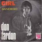 vinyl single 7 inch - Don Fardon - Girl, Verzenden, Zo goed als nieuw