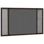 vidaXL Raamhor uitschuifbaar (100-193)x75 cm bruin, Huis en Inrichting, Stoffering | Gordijnen en Lamellen, Verzenden, Nieuw, Bruin
